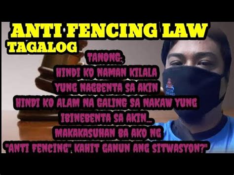 magkano ang piyansa sa anti fencing law